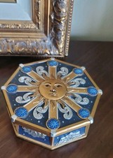 RARE ALTAR Ebros Gift Greek Zodiac Constellations Trinket Tarot Deck Box + DECK picture