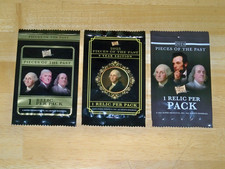 3 Sealed Packs PIECES OF THE PAST -- 9 Year Edition / One Time Hit / Historical picture