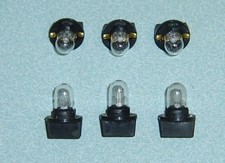 6 NEW PACHISLO SLOT MACHINE # 400 24v LIGHT BULBS / BASES - READ DESCRIPTION picture