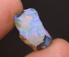 7.50 Ct Natural Ethiopian Jumbo Welo Fire Opal Rough Specimen Gemstone picture