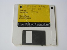 1987 Microsoft Power Point Apple Desktop Applications Computer 3.5