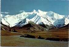 Mt. McKinley National Park, Highest Peaks of the Alaska Range Postcard picture