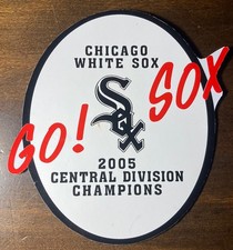 VTG 2005 Chicago White Sox Central Division Champions Large Fridge MAGNET USA picture