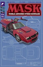 M.A.S.K. #1 Cover H Incentive 1:50 E.J. Su Variant picture