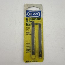 Vintage HWI 349055 3 In 10 TPI Sabre Saw Blades NOS picture
