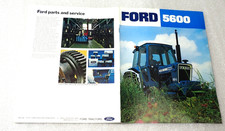1970'S Ford 5600 Tractor Original Color Sales Brochure MINT picture