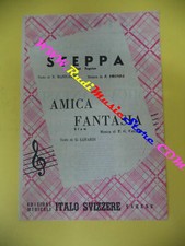 RARE SINGLE SCORE Steppa MANICARDI FRONDA Amiga fantasy LUNARDI no cd lp picture