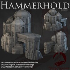 Dark Realms - Kir Badur - Hammerhold Skyport 4 Fantasy Tabletop Terrain picture