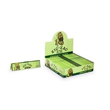 Zig Zag Rolling Papers King Slim Organic Green (24 Booklet Carton) picture