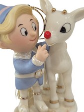 VTG Rare  Lenox Rudolph’s Glowing Friendship Perfect condition.  Collectable  picture