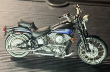 Toy Maisto 1:18 Harley Davidson Series 1 1997 FXSTSB BAD BOY Motorcycle picture
