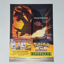 Pokemon Tading Card Game Dragon Nintendo Fire Up Print Ad/Poster Promo Art picture