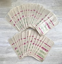Vintage Jones Wonder Popcorn Bags Set of 34 Wax Paper Sleeves Cape Girardeau MO picture