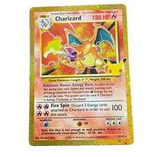 2026 Pokemon 30th Anniversary Charizard 4/102 Gold Border Holo Classic picture
