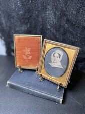 1/4th Plate Daguerreotype Of Painting, Original 1800’s With Original Seals. picture