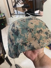USMC Bae Systems Lightweight Helmet System Medium NSN 8470-01-560-3076 USED picture