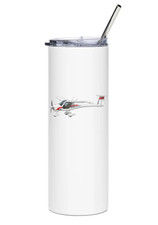 Pipistrel Virus Stainless Steel Water Tumbler with straw - 20oz. picture