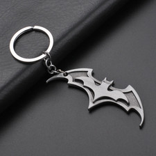 1pc Metal Bat Anime Keychain Creative Car Bag Pendant Couple Gift - NEW picture