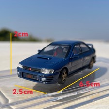 1:64 Subaru Impreza WRX STI GC8 Blue Die-Cast Model Car JDM Rally Tuned picture