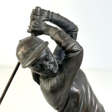 Genesis Fine Arts Bronze Female Golfer Statue Mullingar Ireland E/5000 picture