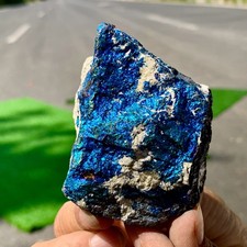 174G Rare Natural Beautiful Colorful Bornite Raw Mineral Specimen Healing picture