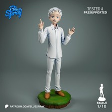 1:8 Norman The Promised Neverland Fan Art UNPAINTED Resin Garage Kit picture