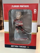 Matthew Tkachuk Panthers 2024 SGA Mini Bobblehead Mouthguard New in Box picture