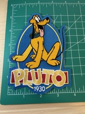 Disney Pluto Mickey Mouse Dog Large Embroidered Patch Iron Or Sew On picture
