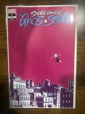 SPIDER-GWEN THE GHOST-SPIDER #1 * NM+ * DAVID BALDEON TRADE VARANT LTD 500 W/COA picture