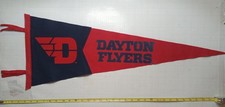 Vintage All Felt Dayton Flyers Pennant 30” Collegiate Pacific Made in USA picture