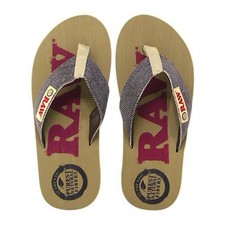 NEW RAW Rolling Papers FLIP FLOP Sandals MENS SIZE 8 US picture