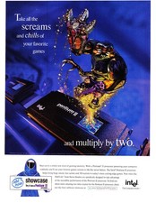 1998 Intel Pentium II Vintage Print Ad The Computer Inside CPU Half-Life Sierra picture