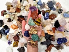 Brazilian Raw Crystals Mix Rough Assorted Gemstones for Tumbling Décor & Crafts picture