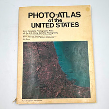 Photo-Atlas of the United States (1970) Satellite Photography Photographic 1stEd picture