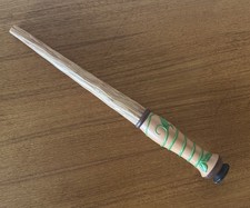 Creative Kingdom Magiquest Great Wolf Lodge Wand Wood Pattern Green Vines Elf picture