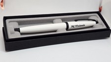 Cross Solo Ballpoint Pen White – P&J Wholesale Logo – New in Box – From Seattle picture