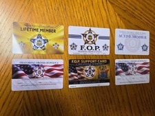 POLICE Supporter Lot - (6) Supporter Cards - 2 of Each  picture