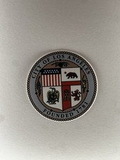 ￼City Of Los Angeles City Seal Sticker 3”x3” picture