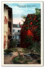 Old Court Yard, French Quarter New Orleans LA Flowers Balconies picture