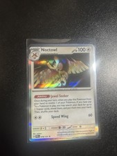 2023 POKEMON SCARLET AND VIOLET PALDEA EVOLVED #78 NOCTOWL HOLO /131 picture