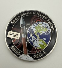 Space Based Infrared System SBIRS GEO-1 Atlas Challenge Coin A1 picture