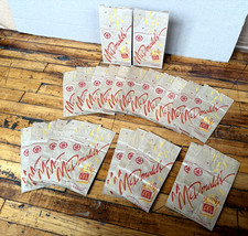 Vintage 1993 McDonald’s Paper Bags Lot 23 Unused NOS 90s Fast Food Advertising picture