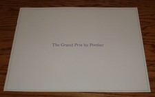 Original 1965 Pontiac Grand Prix Deluxe Sales Brochure 65 picture