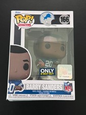 Funko Pop Vinyl: Barry Sanders - Best Buy (Exclusive) #166 picture