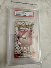 PSA 10 GEM MINT Scarlet & Violet 151 SEALED Booster Pack Pokemon picture