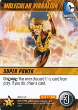 MOLECULAR VIBRATION DC Comics Deck Building Game TEEN TITANS card IMPULSE picture