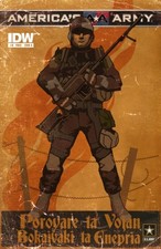 America's Army video game 2014 IDW comic book & Wondercon mini 11x17 inch poster picture