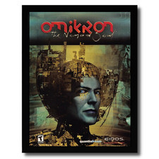 1999 Omikron: The Nomad Soul Framed Print Ad/Poster Authentic Dreamcast PC Art picture
