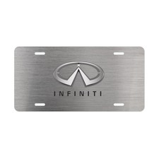 For Infiniti Logo 12x6 Inch Metal Vanity License Plate Decorative Tag picture