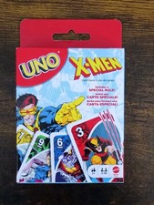 UNO X-MEN Edition Card Game Mattel 112 Cards 2-7 Players MCU Marvel Disney picture